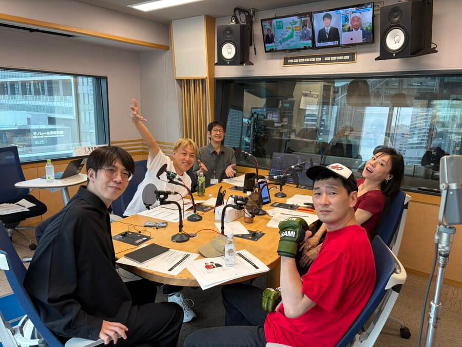 10/2(金) 今日はしんいちさん、真麻さんのグレープカンパニーSP！ゲストは、しんいちさんと同居していた！？クロコップ、しんいちさんが尊敬するふぢわらさんでした。