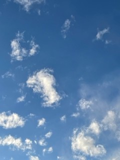 春一番の空