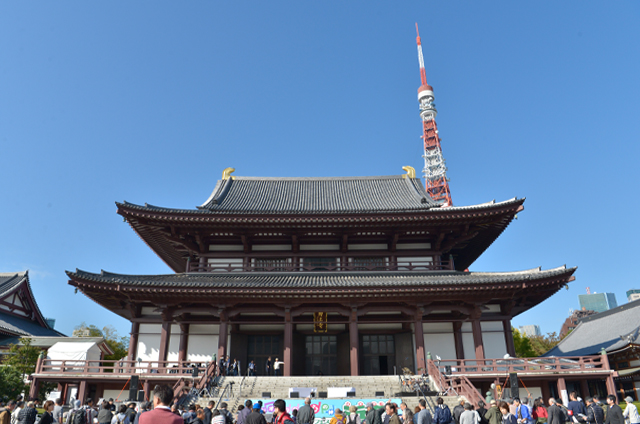 増上寺会場