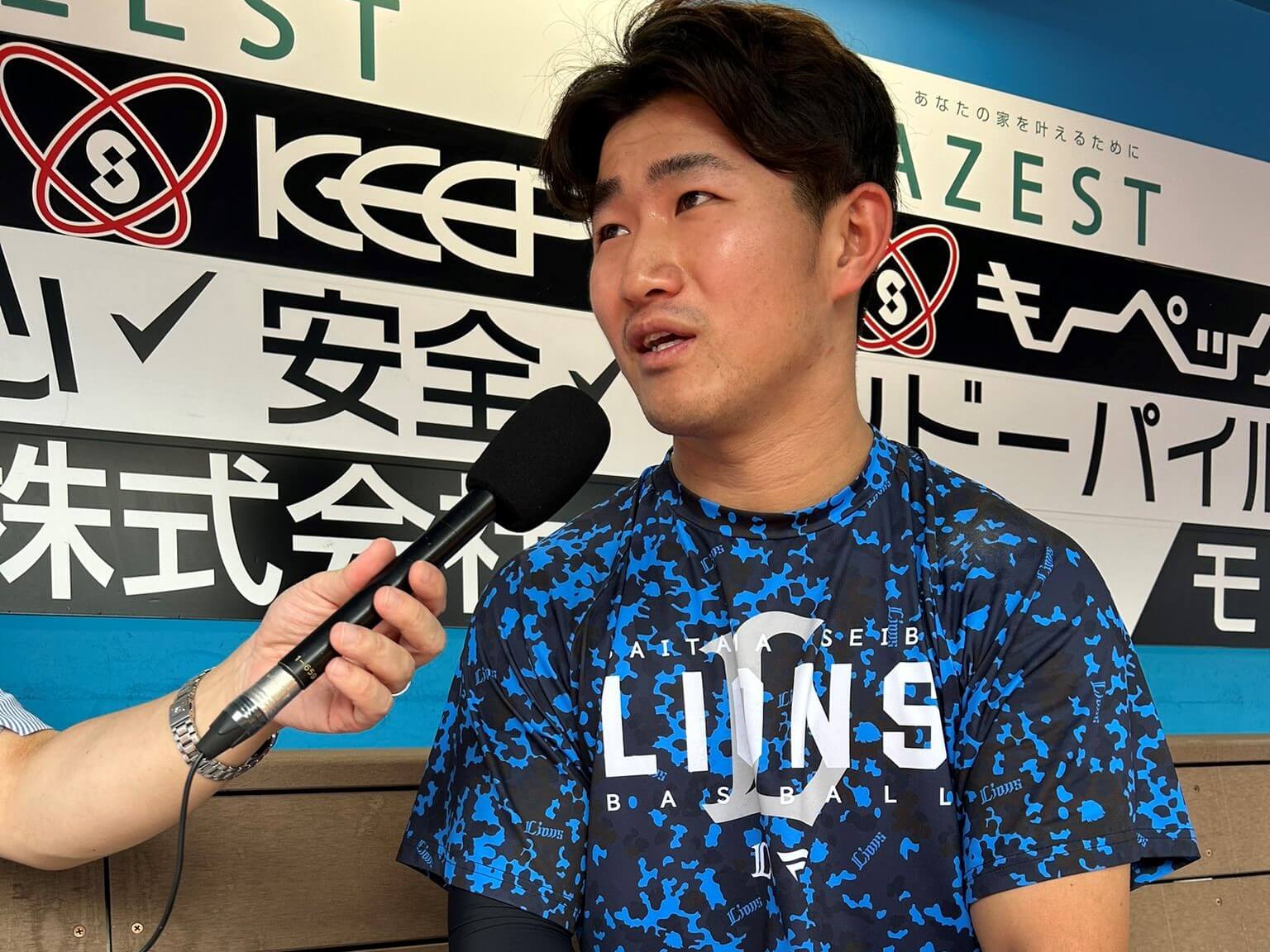 【西武】野村大樹選手インタビュー　「ファンが打ってほしいと思うところで打てるような選手になりたい」