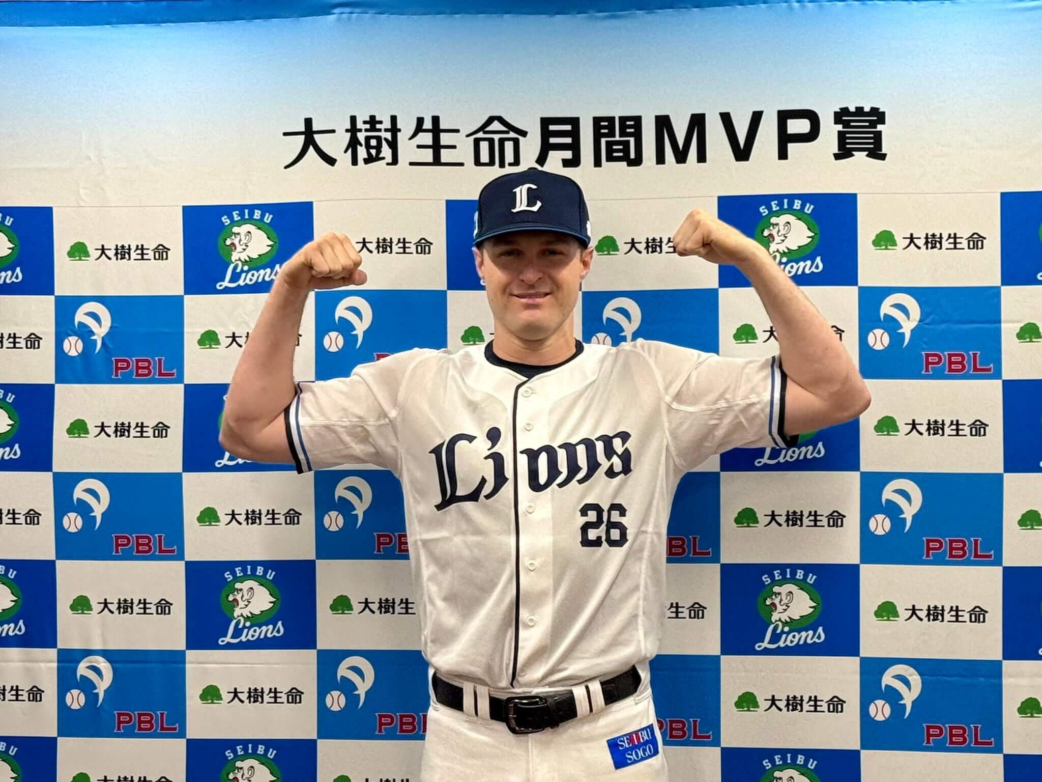 【西武】タイラー・ネビン選手が5月度パ・リーグ月間MVP受賞！　