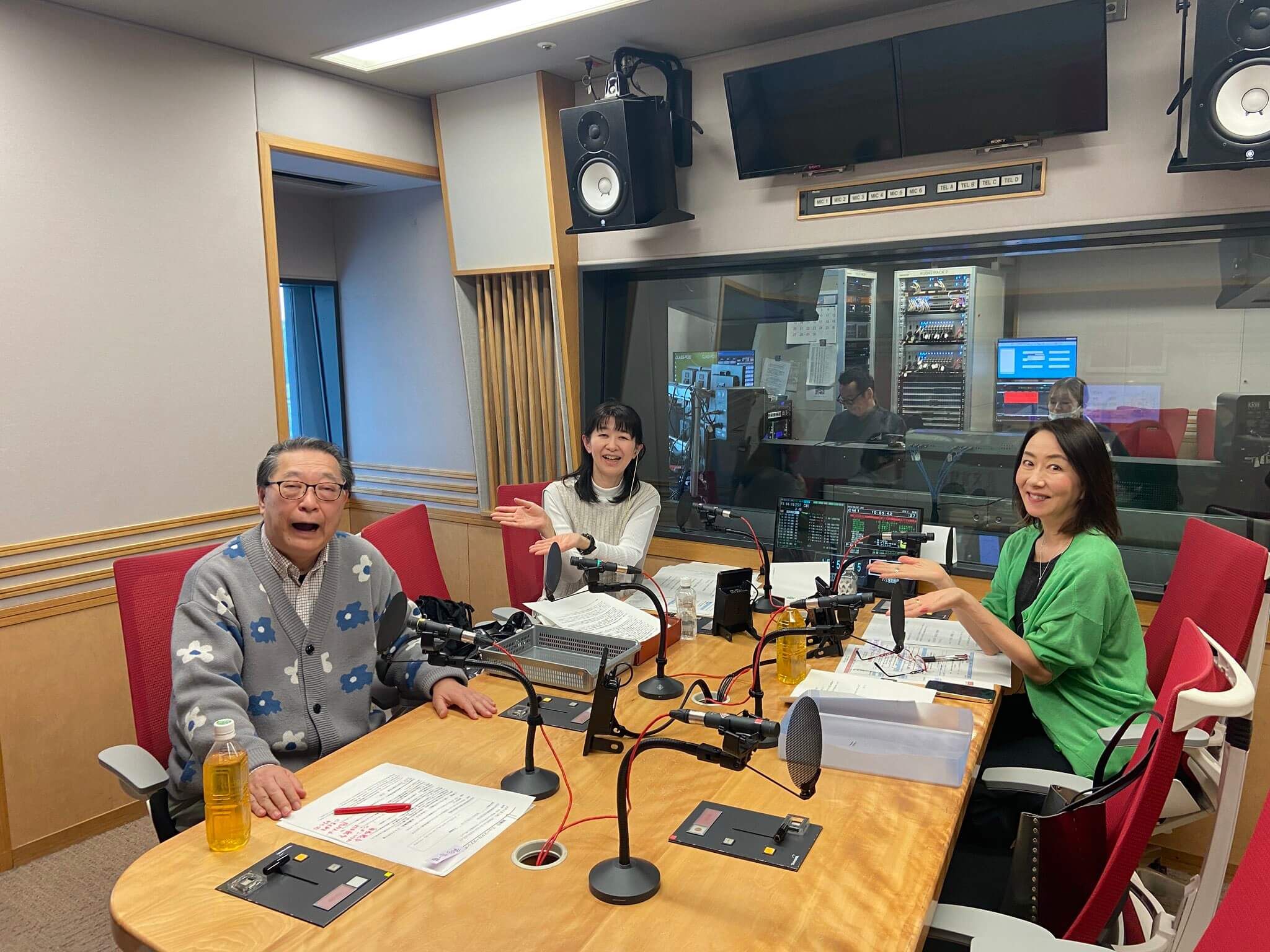 4/7（月）角谷浩一さんと辺真一さんとお送りいたしました！！