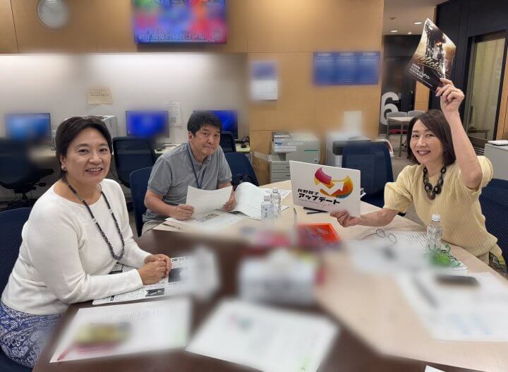 6/16(火)日刊現代の小塚かおるさん、俳優の東ちづるさん、日刊スポーツ沢田啓太郎さんをお迎えしました!