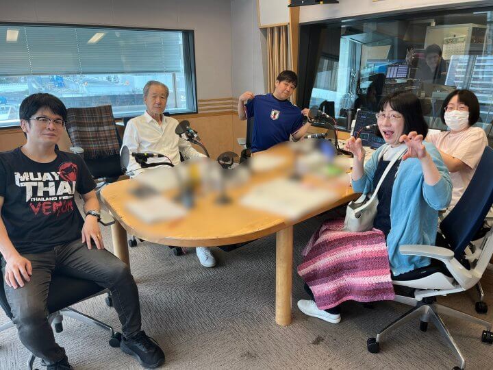 6/22(月) 大竹さんチュニジアの監督に憧れて…,ゲストはお笑い芸人・ブッラクサムライの武内剛さんでした!