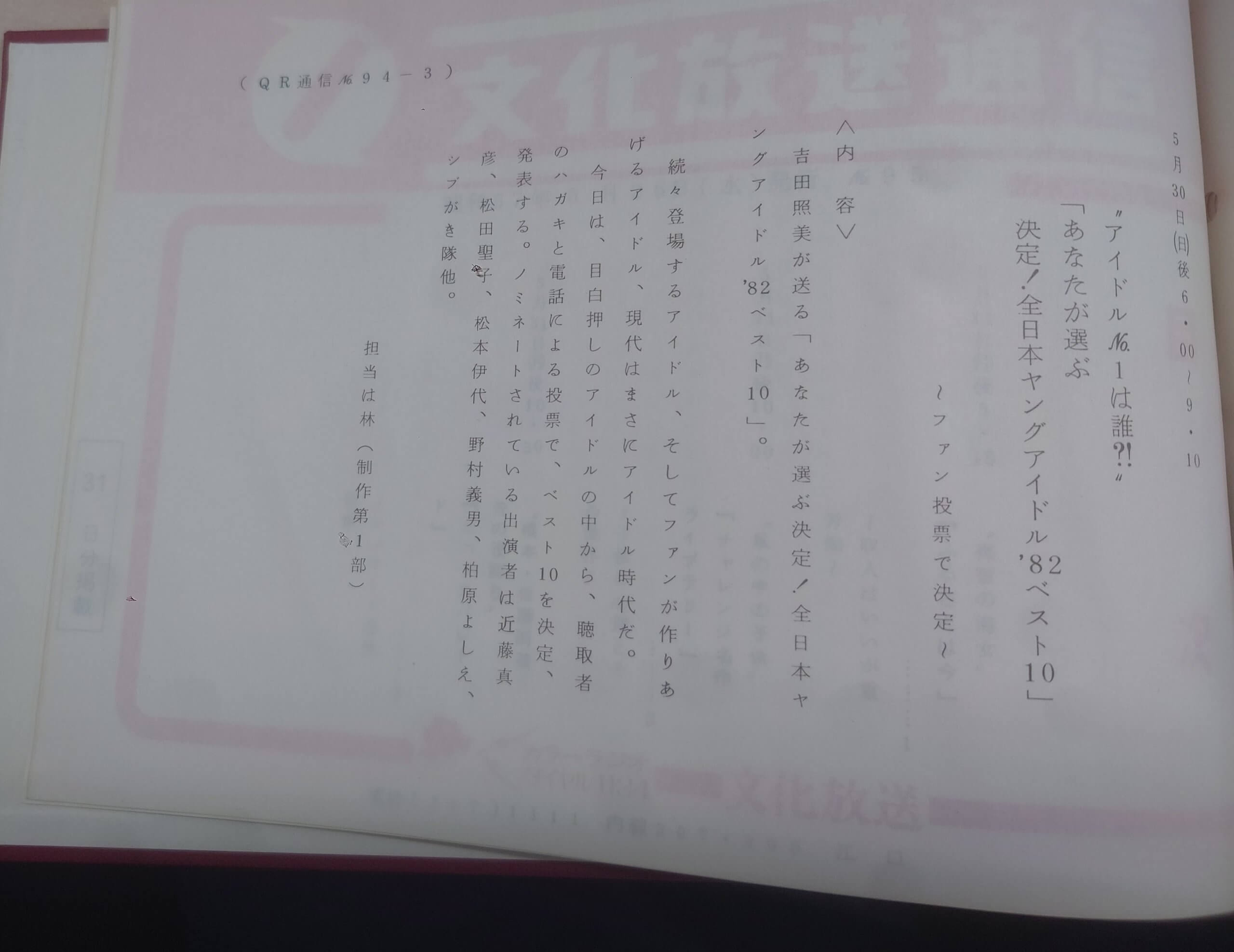 「令和に再燃！？80年代アイドルブームにせまる！」【アーカイブの森 探訪記#30】